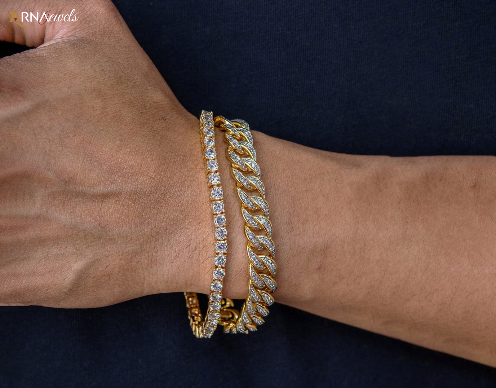 Diamond Bracelets for Men: Strength Meets Style