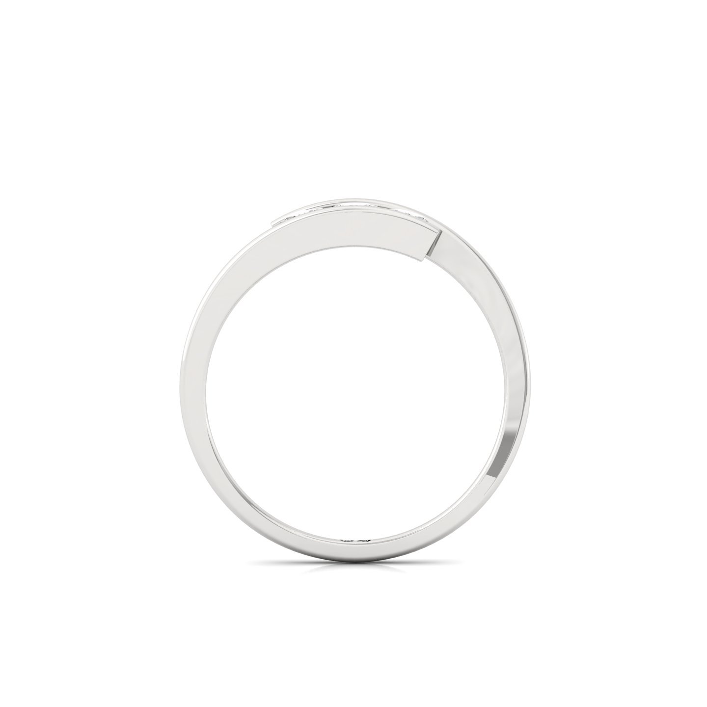 Round Cut Diamond Toi et Moi Ring | Lab Grown CVD Diamond Promise Ring | 925 Silver | 10K | 14K | 18K - View 3