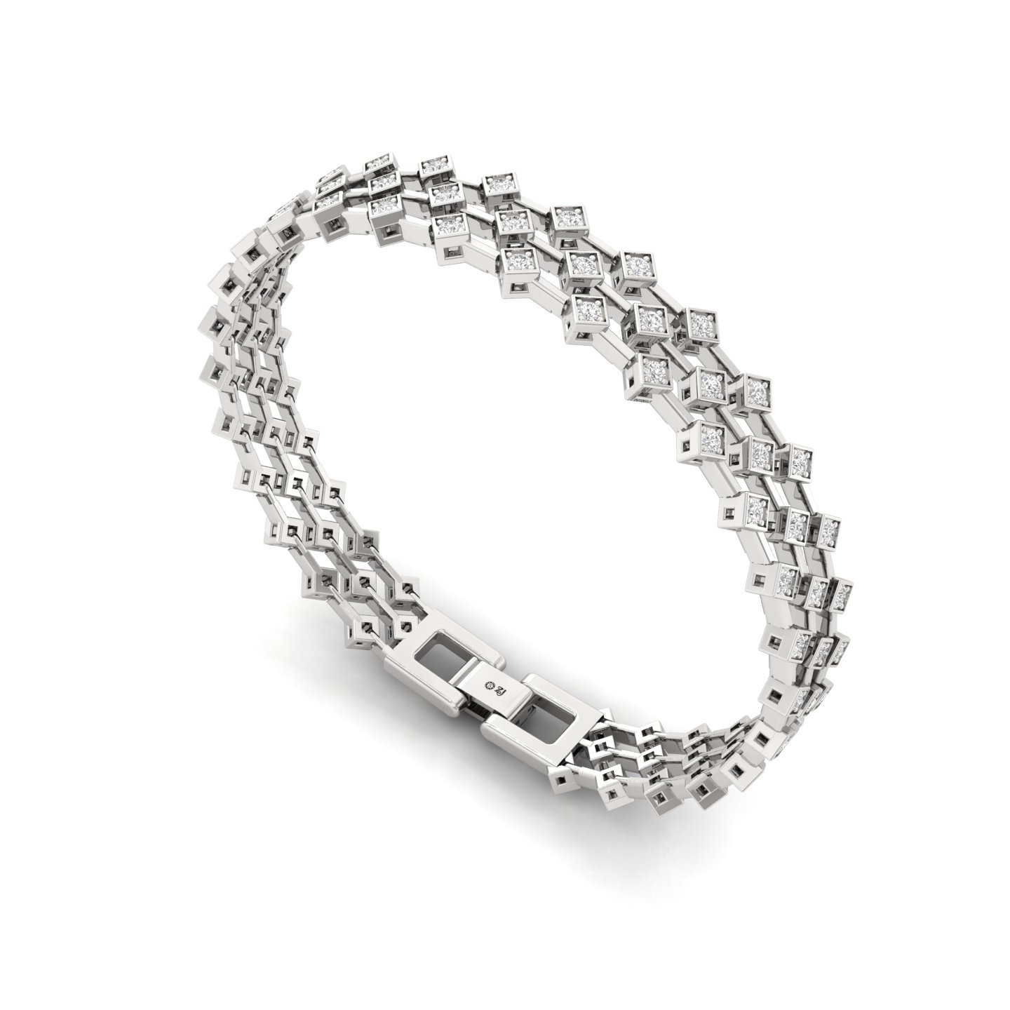 Diamond Tennis Bracelet | Lab Grown CVD Diamond Classic Line Bracelet | 925 Silver | 10K | 14K | 18K | 7 Inch - View 3